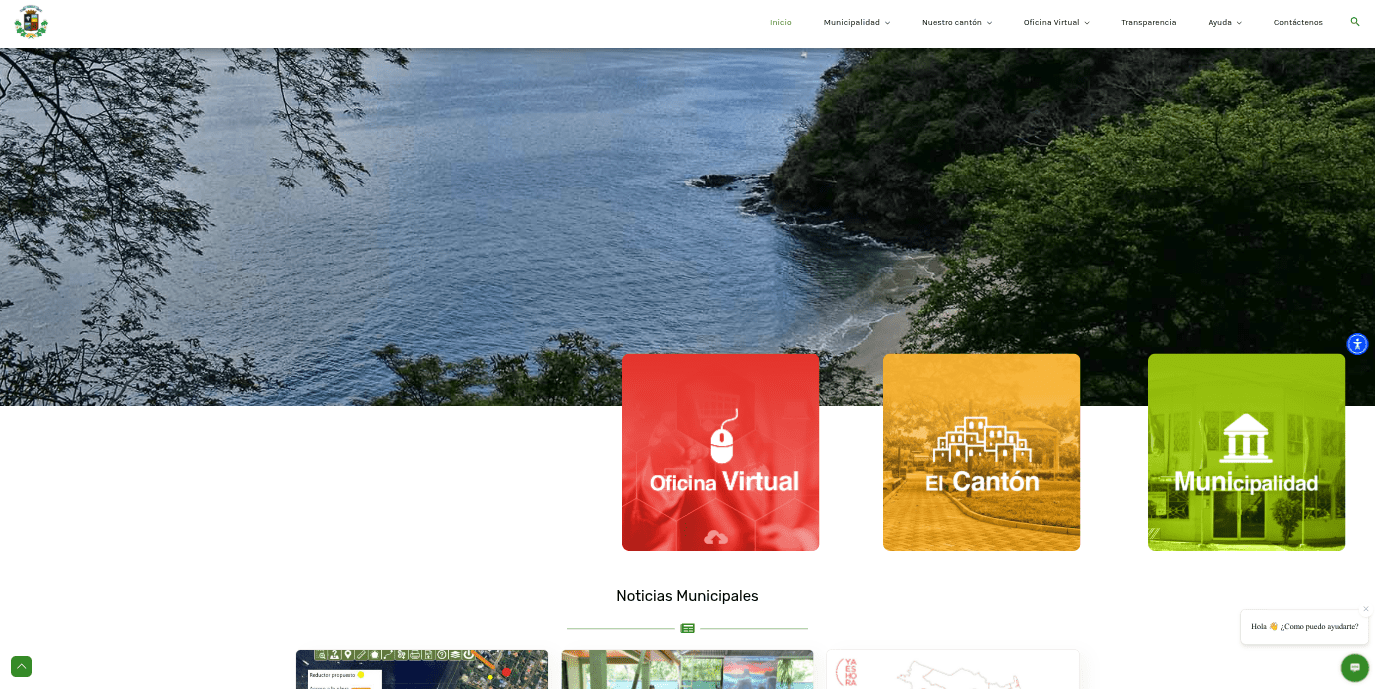 Versión del sitio web publicado en Junio del 2025